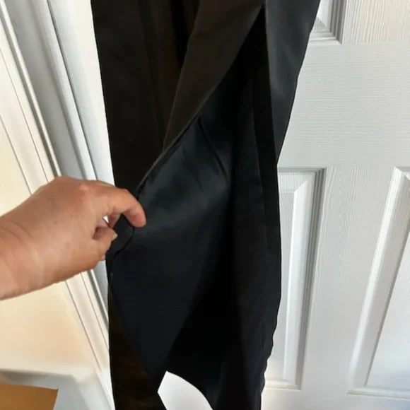 Jessica McLintock - Long Black Strapless Gown, Size 3 - NWT - Picture 6 of 7